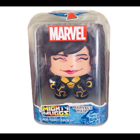 NWT MIGHTY MUGGS Marvel’s Avengers Wasp 2 In 1 Interchangeable Toy Black OS - Picture 4 of 8